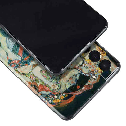 Gustav Klimt The Maiden Galaxy S21 Plus 5G Skin