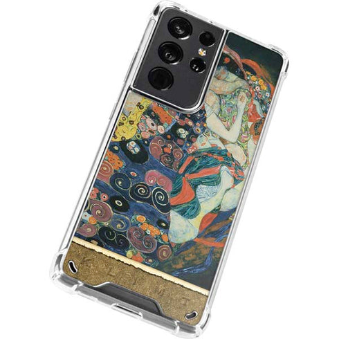 Gustav Klimt The Maiden Galaxy S21 Ultra 5G Clear Case