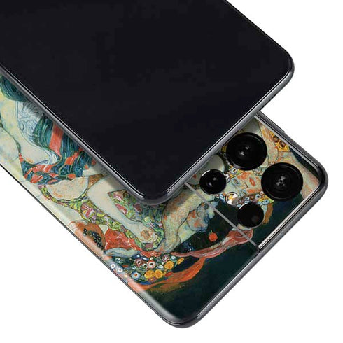 Gustav Klimt The Maiden Galaxy S21 Ultra 5G Skin