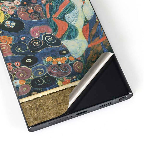 Gustav Klimt The Maiden Galaxy S22 Ultra Skin