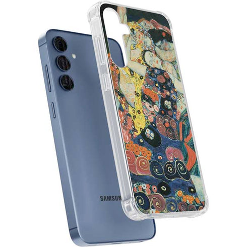 The Maiden by Klimt Galaxy S24 Clear Case