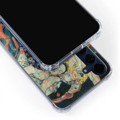 The Maiden by Klimt Galaxy S24 Clear Case