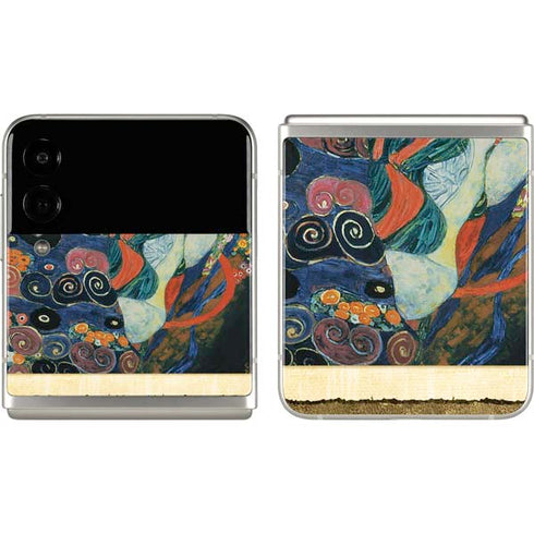 Gustav Klimt The Maiden Galaxy Z Flip3 5G Skin