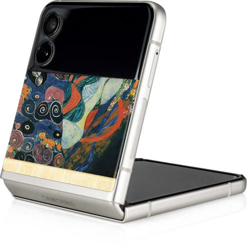 Gustav Klimt The Maiden Galaxy Z Flip3 5G Skin