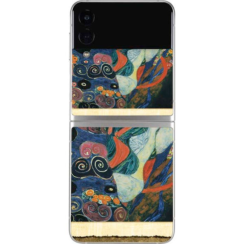 Gustav Klimt The Maiden Galaxy Z Flip4 5G Skin