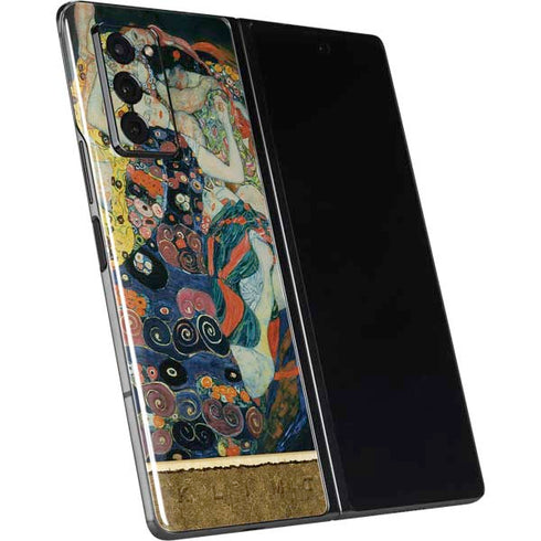 Gustav Klimt The Maiden Galaxy Z Fold2 5G Skin