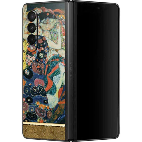 Gustav Klimt The Maiden Galaxy Z Fold3 5G Skin