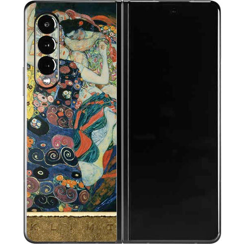 Gustav Klimt The Maiden Galaxy Z Fold3 5G Skin