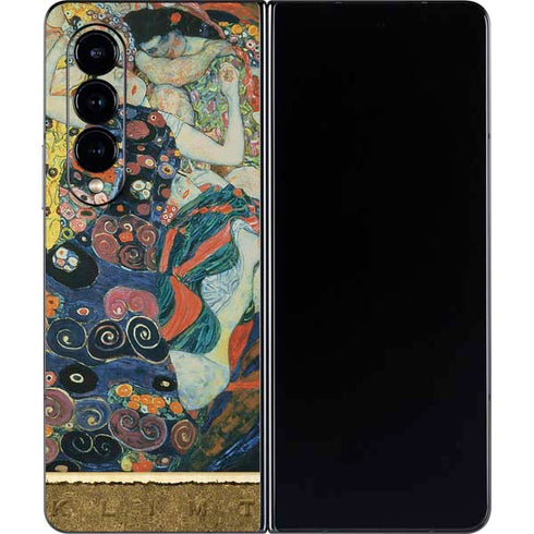 Gustav Klimt The Maiden Galaxy Z Fold4 5G Skin