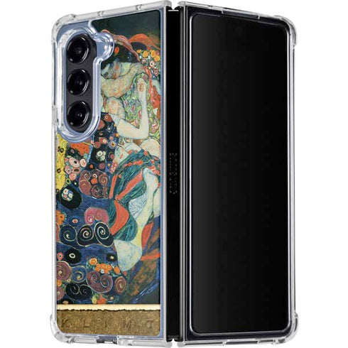 The Maiden by Klimt Galaxy Z Fold5 5G Clear Case