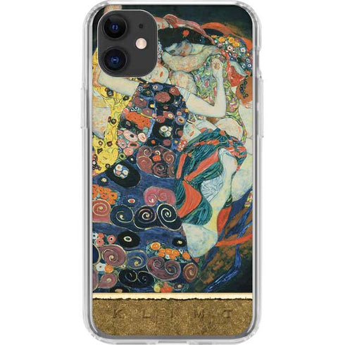 The Maiden by Klimt iPhone 11 Clear Case