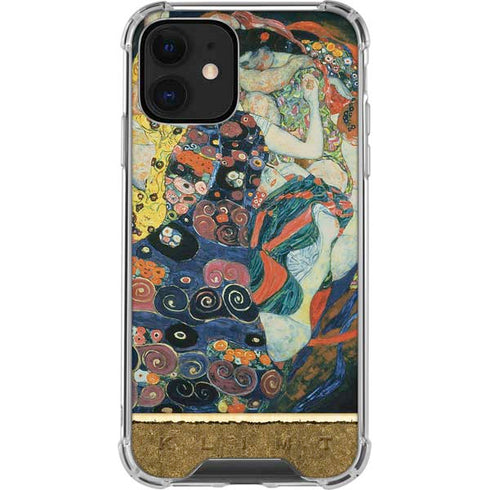 Gustav Klimt The Maiden iPhone 12 Clear Case