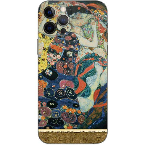 Gustav Klimt The Maiden iPhone 12 Pro Skin