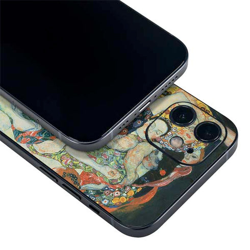 Gustav Klimt The Maiden iPhone 12 Skin