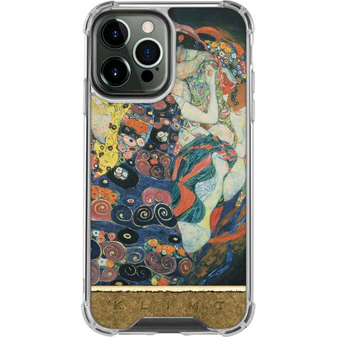 Gustav Klimt The Maiden iPhone 13 Pro Max Clear Case