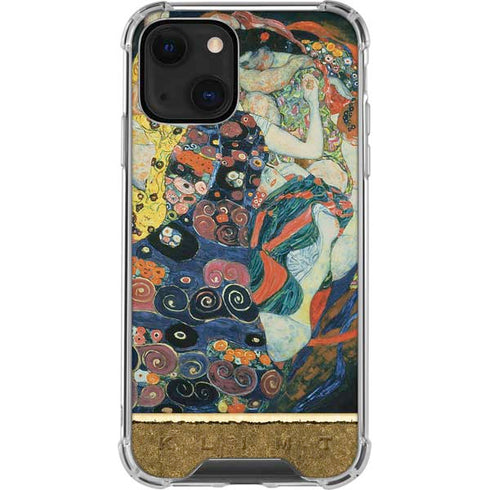Gustav Klimt The Maiden iPhone 14 Clear Case