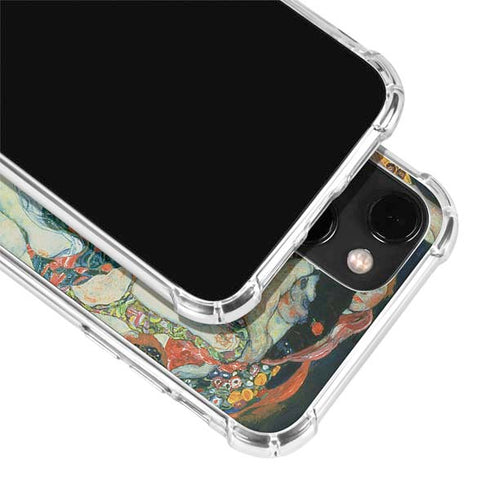 Gustav Klimt The Maiden iPhone 14 Clear Case