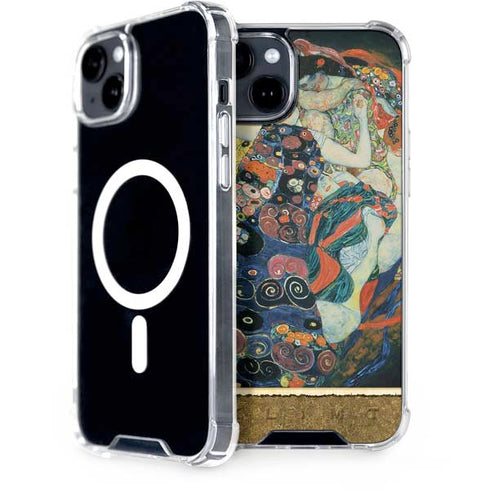 The Maiden by Klimt iPhone 15 MagSafe Case