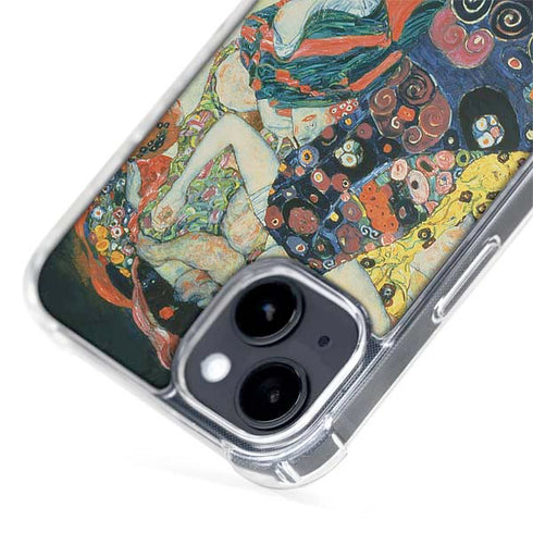 The Maiden by Klimt iPhone 15 MagSafe Case