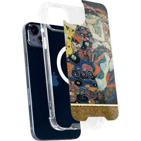 The Maiden by Klimt iPhone 15 Plus MagSafe Case