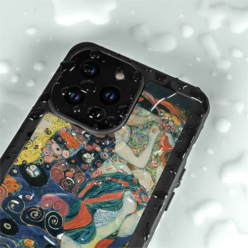 Gustav Klimt The Maiden iPhone 14 Pro Max Waterproof Case