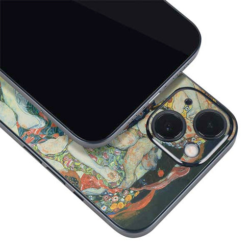 Gustav Klimt The Maiden iPhone 14 Skin