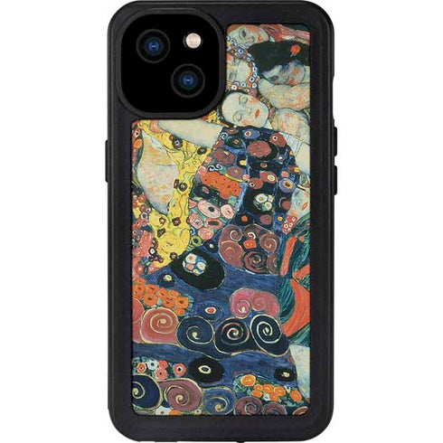The Maiden by Klimt iPhone 15 Plus Waterproof Case
