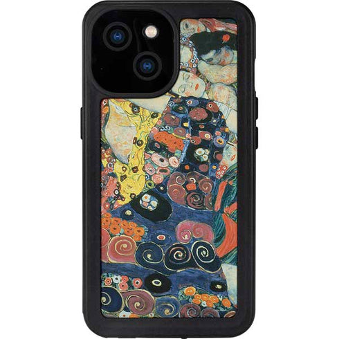 The Maiden by Klimt iPhone 15 Waterproof Case