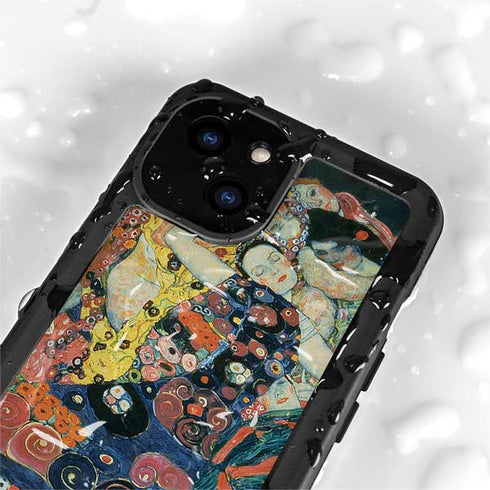 The Maiden by Klimt iPhone 15 Waterproof Case