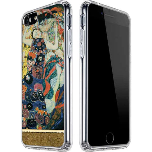 Gustav Klimt The Maiden iPhone SE (2nd & 3rd Gen) Clear Case