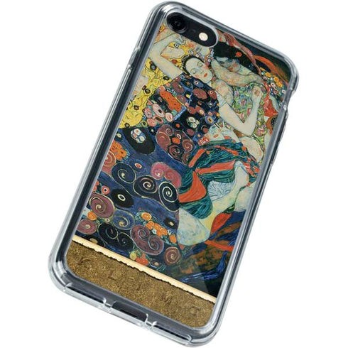 Gustav Klimt The Maiden iPhone SE (2nd & 3rd Gen) Clear Case