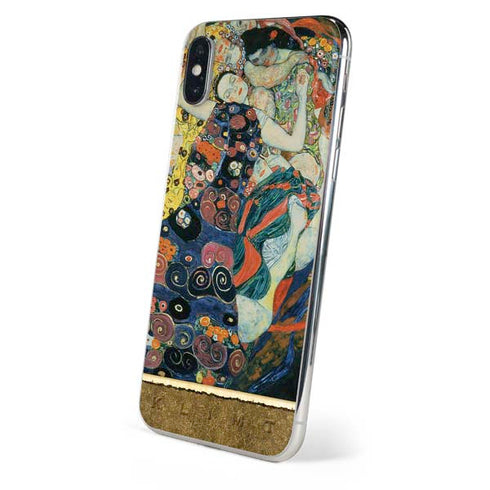 Gustav Klimt The Maiden iPhone X Skin