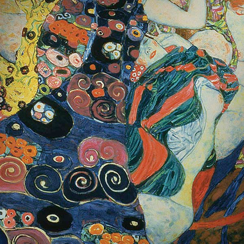 Gustav Klimt The Maiden iPhone X Skin
