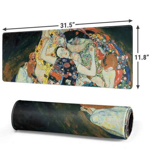 The Maiden by Klimt Gaming Mouse Pad