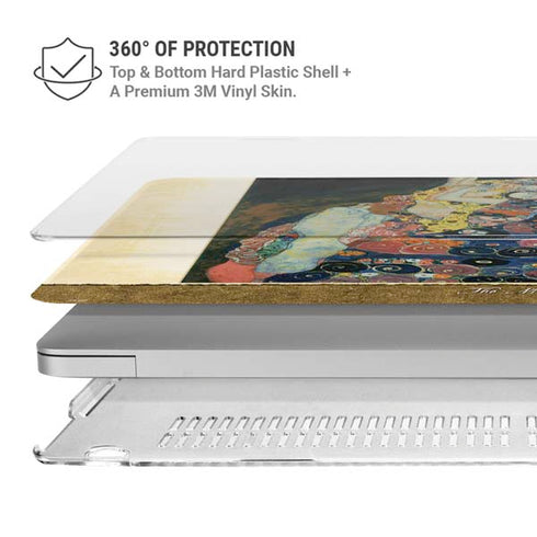 The Maiden by Klimt MacBook Air 15in (2023-2025) Case plus Skin
