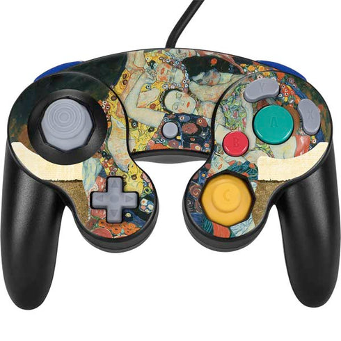 Gustav Klimt The Maiden Nintendo GameCube Controller Skin