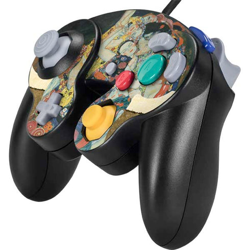Gustav Klimt The Maiden Nintendo GameCube Controller Skin