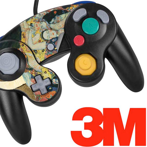 Gustav Klimt The Maiden Nintendo GameCube Controller Skin