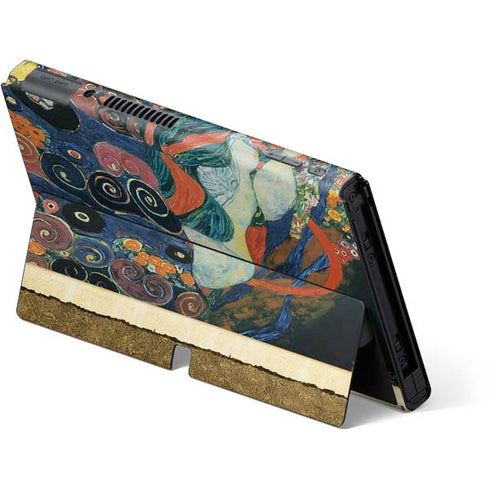 Gustav Klimt The Maiden Nintendo Switch OLED (2021) Skin