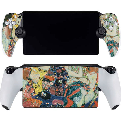 The Maiden by Klimt PlayStation Portal Remote Player Skin