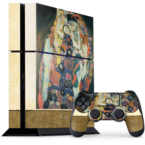 Gustav Klimt The Maiden PS4 Console and Controller Bundle Skin