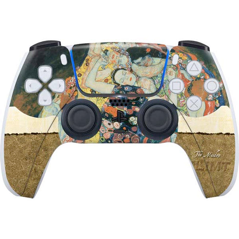 Gustav Klimt The Maiden PS5 Controller Skin