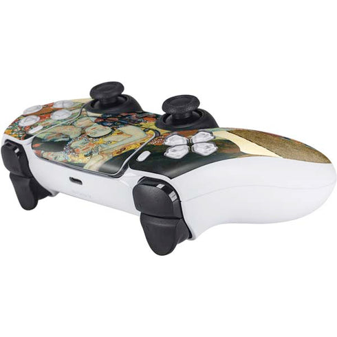 Gustav Klimt The Maiden PS5 Controller Skin