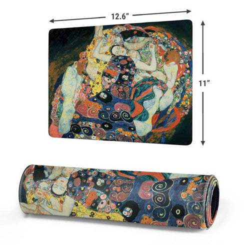 The Maiden by Klimt Gaming Mouse Pad