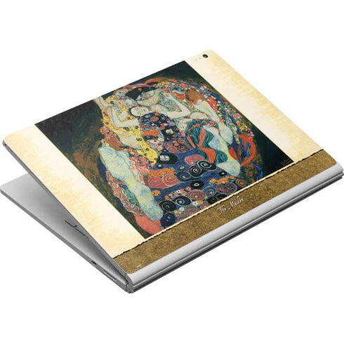 Gustav Klimt The Maiden Surface Book Skin