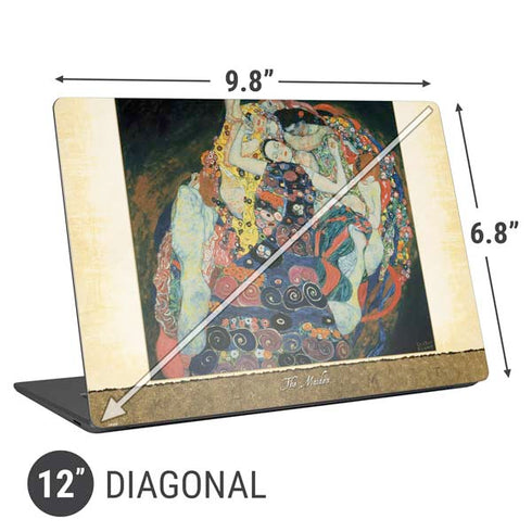 Gustav Klimt The Maiden Universal Laptop 12in (9.8 x 6.8in) Skin