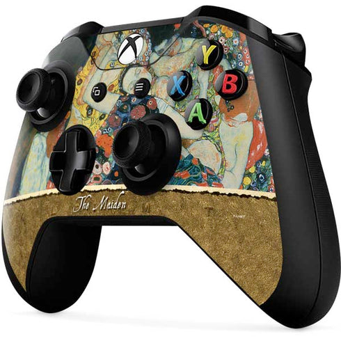 Gustav Klimt The Maiden Xbox One X Controller Skin