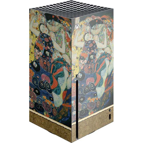 Gustav Klimt The Maiden Xbox Series X Console Skin