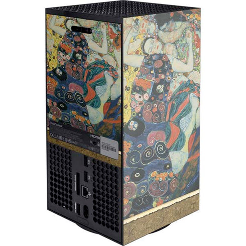 Gustav Klimt The Maiden Xbox Series X Console Skin