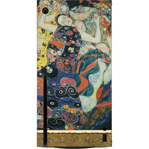 Gustav Klimt The Maiden Xbox Series X Console Skin